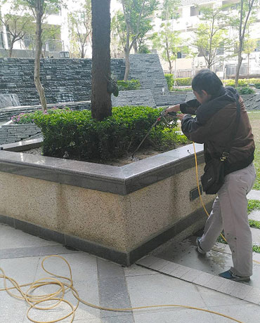 花圃消毒除蟲