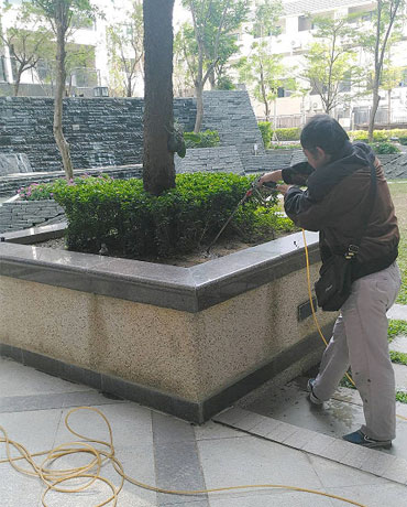 花圃消毒除蟲